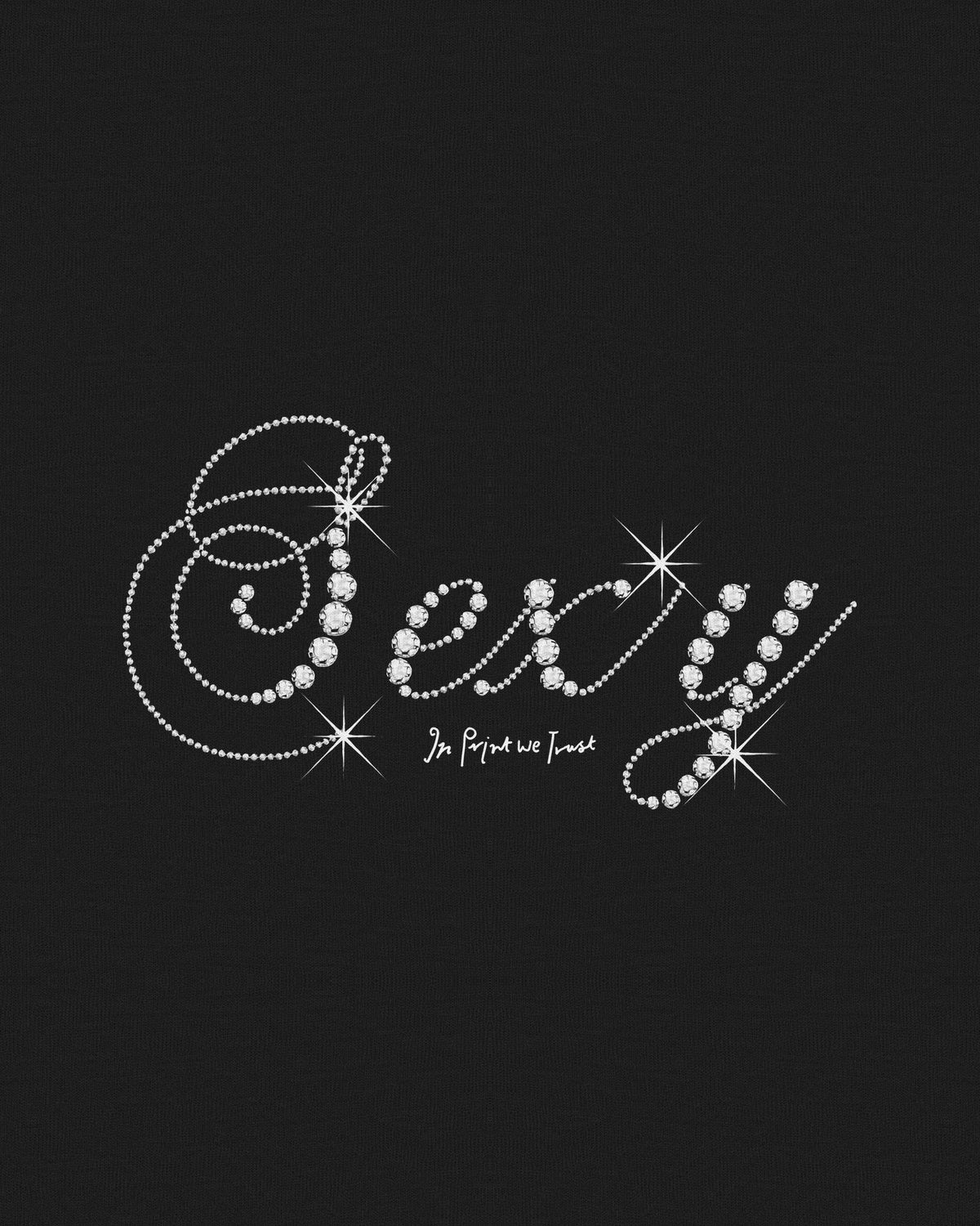 sexy baby tee - In Print We Trust