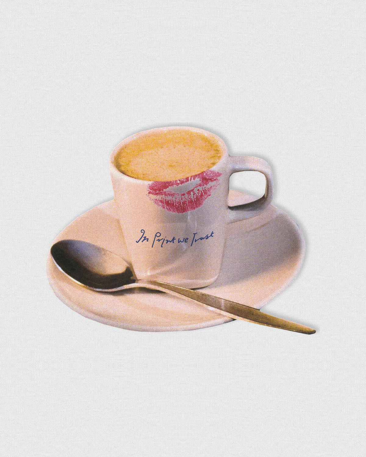 shot of espresso baby tee - In Print We Trust