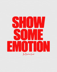 show some emotion baby tee - In Print We Trust