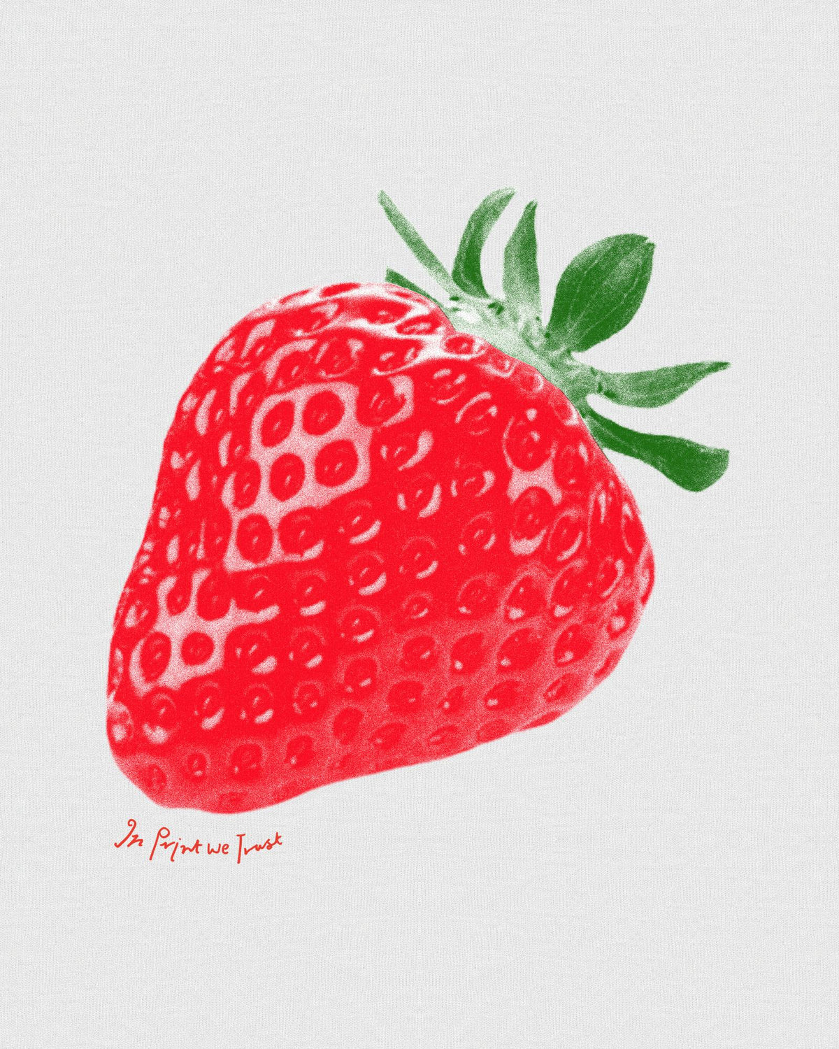 strawberry fields baby tee - In Print We Trust