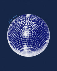 studio 54 navy baby tee - In Print We Trust