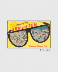 sun and fun baby tee - In Print We Trust