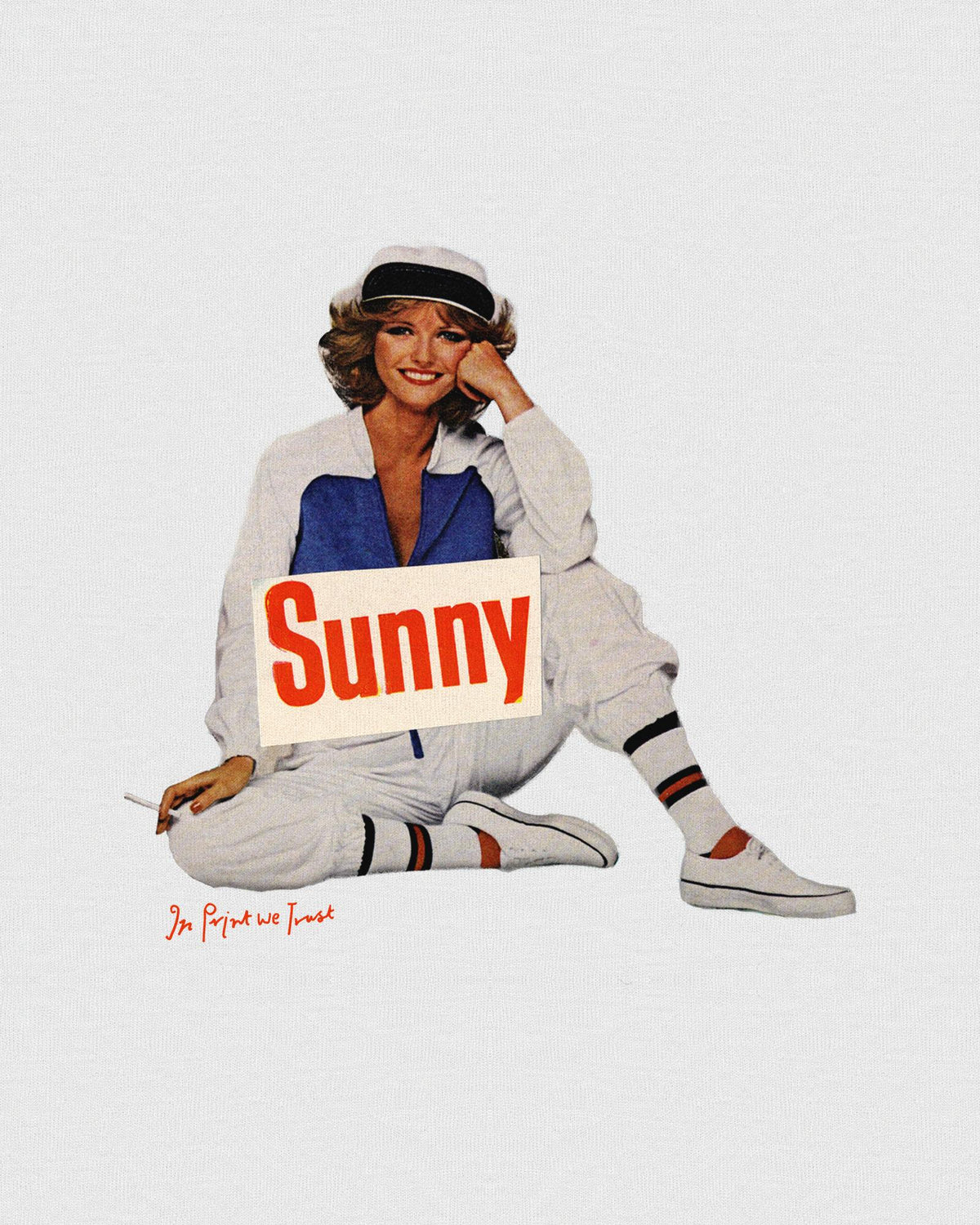 sunny girl baby tee - In Print We Trust