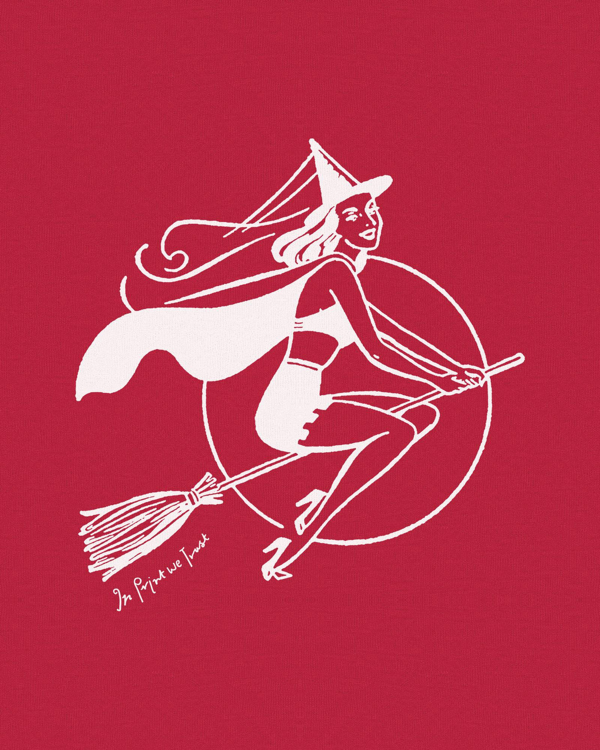 witch baby tee - In Print We Trust