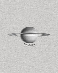 saturn baby tee