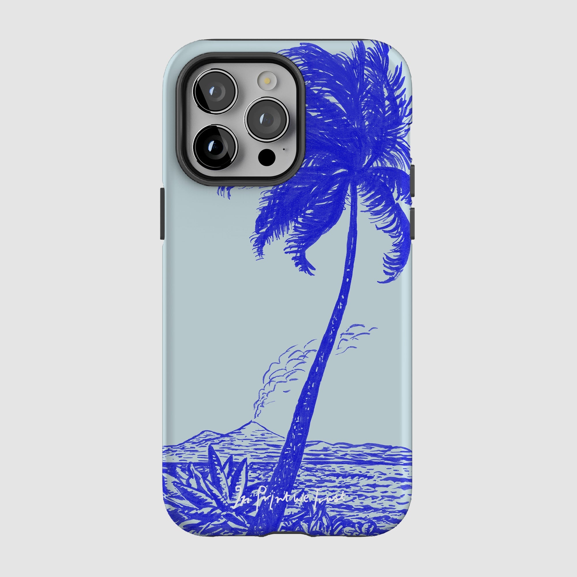 island tough iPhone case - In Print We Trust