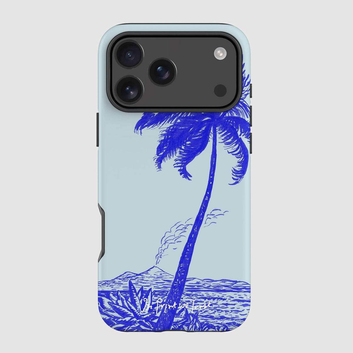 island tough iPhone case - In Print We Trust