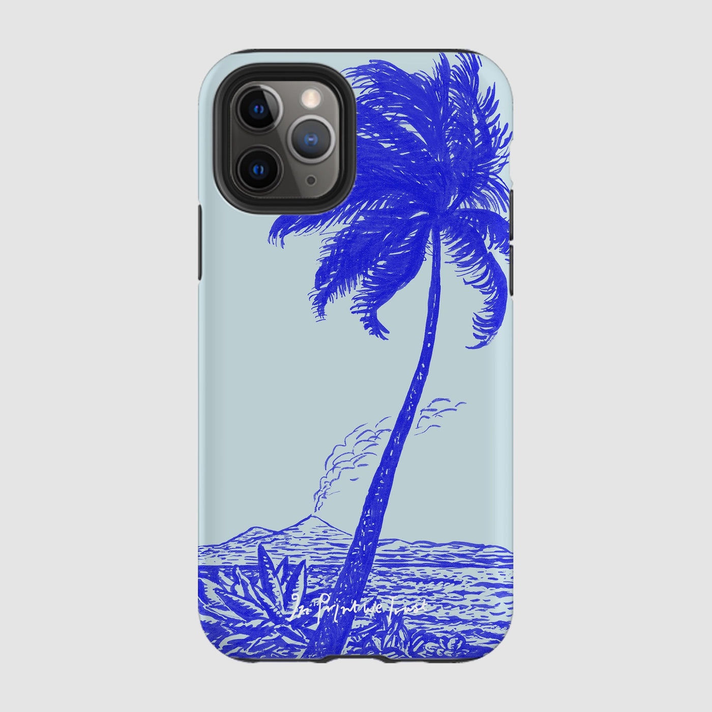 island tough iPhone case - In Print We Trust