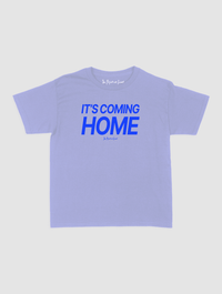 it's coming home baby tee - In Print We Trust