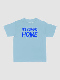 it's coming home baby tee - In Print We Trust