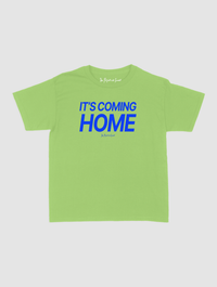 it's coming home baby tee - In Print We Trust