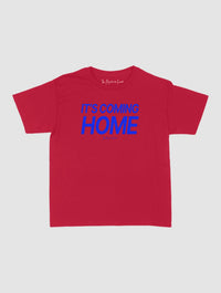 it's coming home baby tee - In Print We Trust