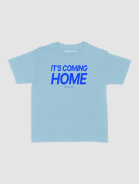 it's coming home baby tee - In Print We Trust