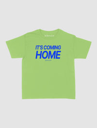 it's coming home baby tee - In Print We Trust