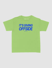 it's giving offside baby tee - In Print We Trust