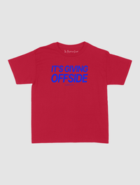 it's giving offside baby tee - In Print We Trust