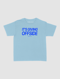 it's giving offside baby tee - In Print We Trust