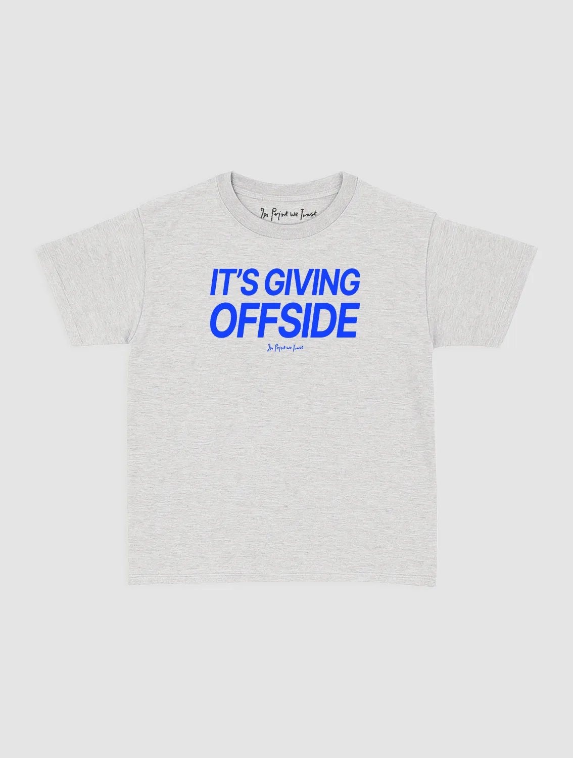 it's giving offside baby tee - In Print We Trust