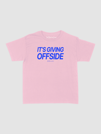it's giving offside baby tee - In Print We Trust