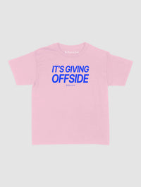 it's giving offside baby tee - In Print We Trust