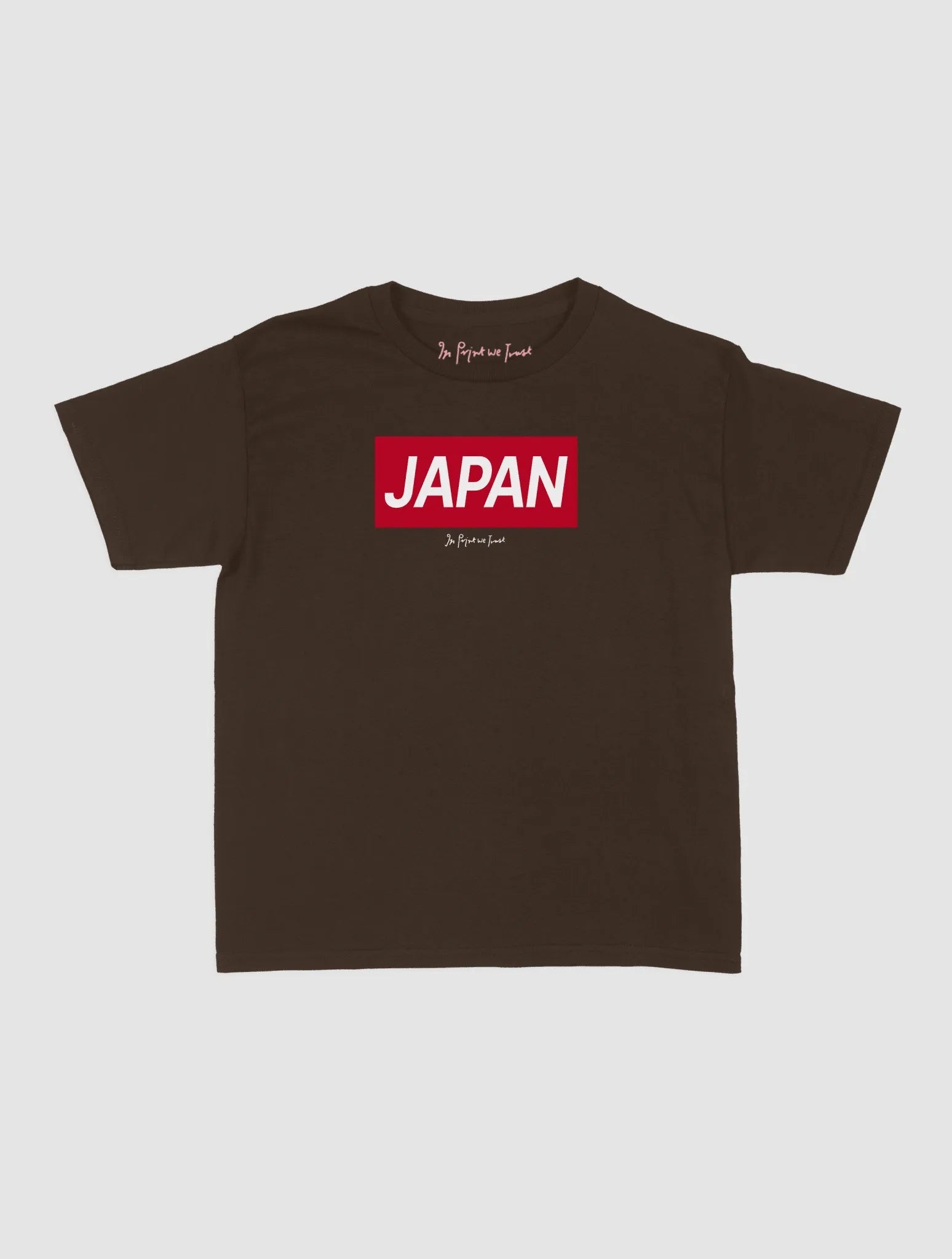 japan baby tee - In Print We Trust