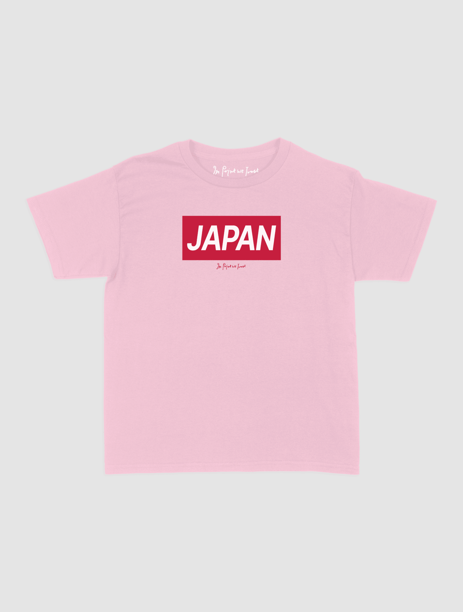 japan baby tee - In Print We Trust