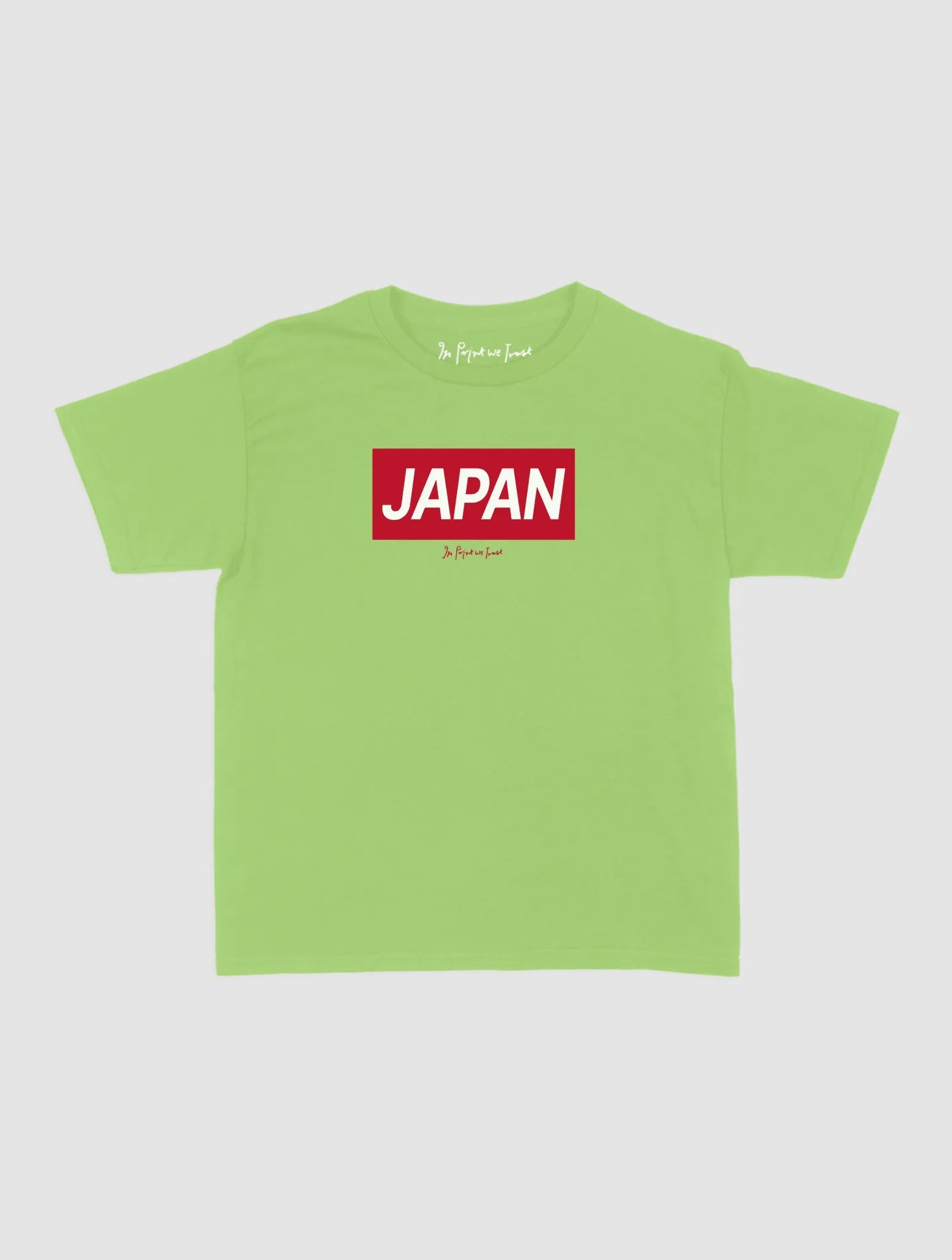 japan baby tee - In Print We Trust