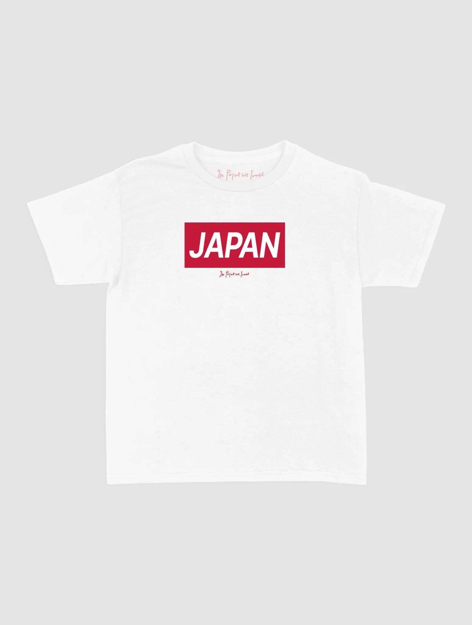 japan baby tee - In Print We Trust