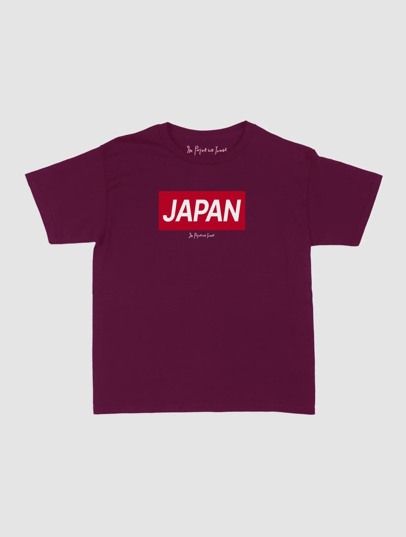 japan baby tee - In Print We Trust