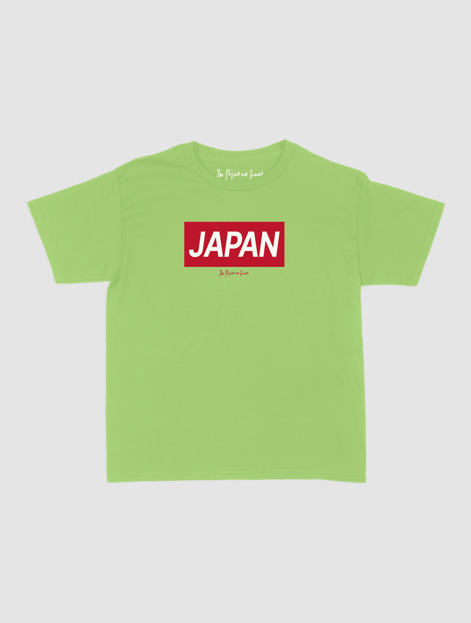 japan baby tee - In Print We Trust