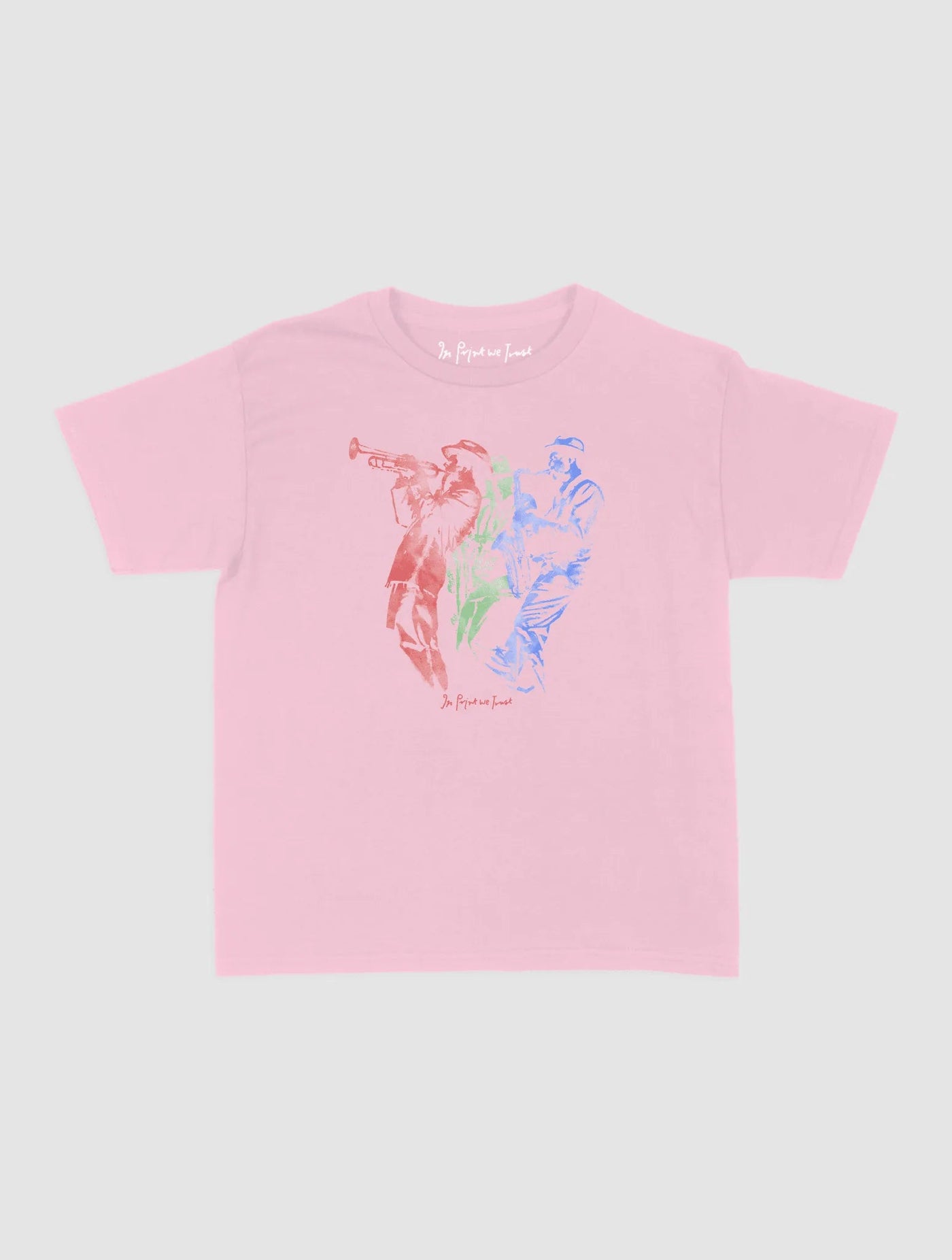 jazz band baby tee - In Print We Trust