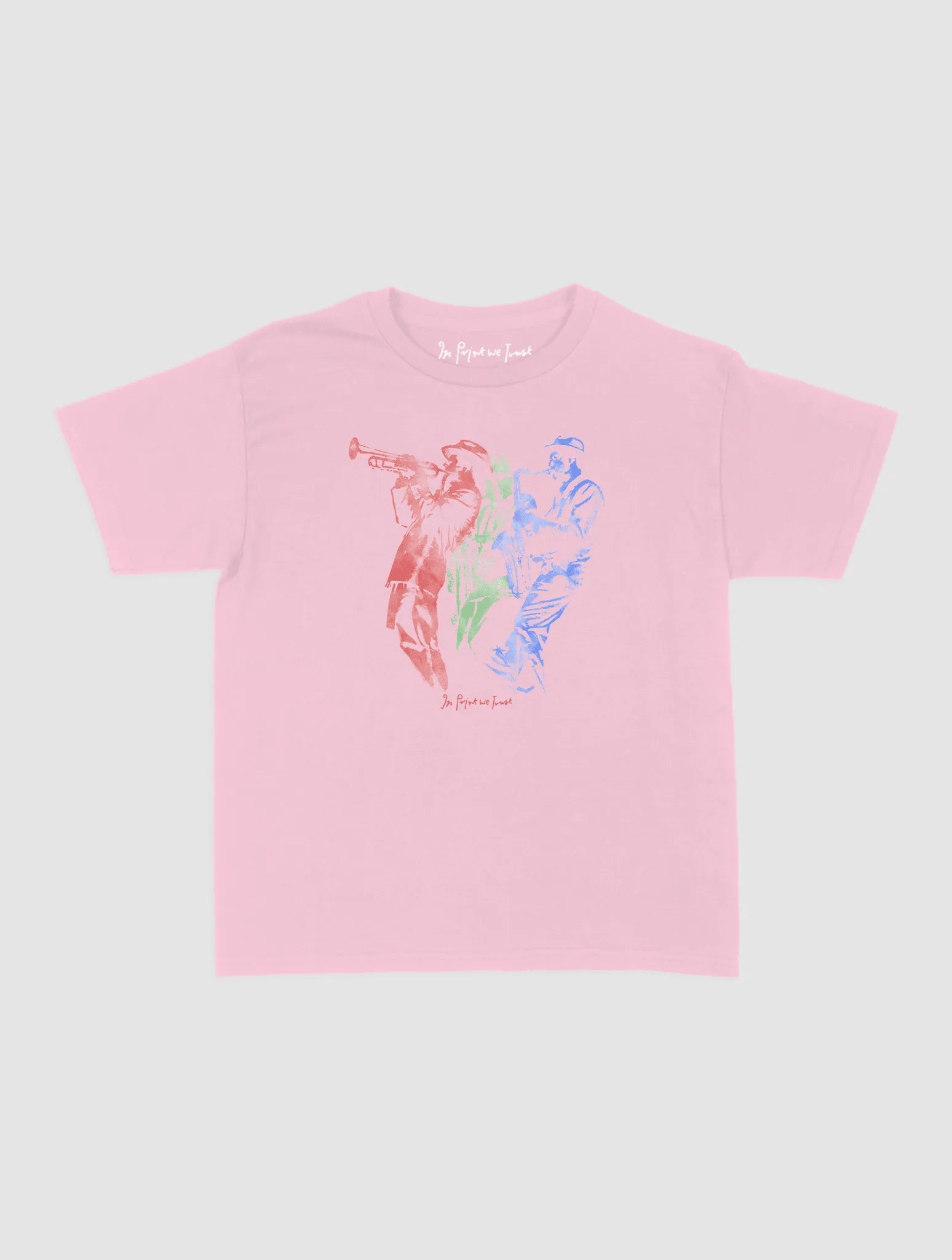 jazz band baby tee - In Print We Trust