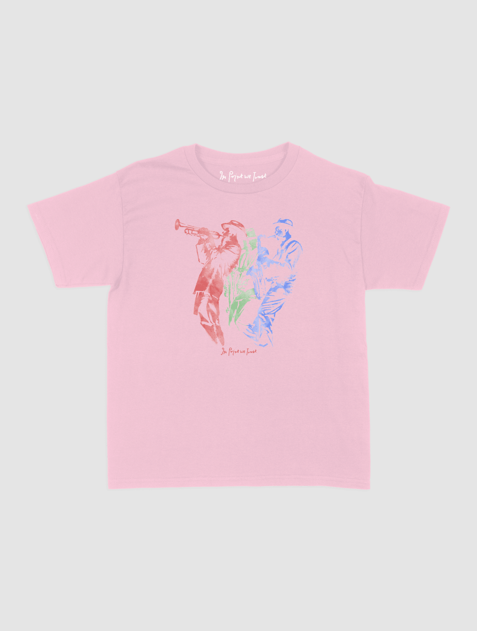 jazz band baby tee - In Print We Trust