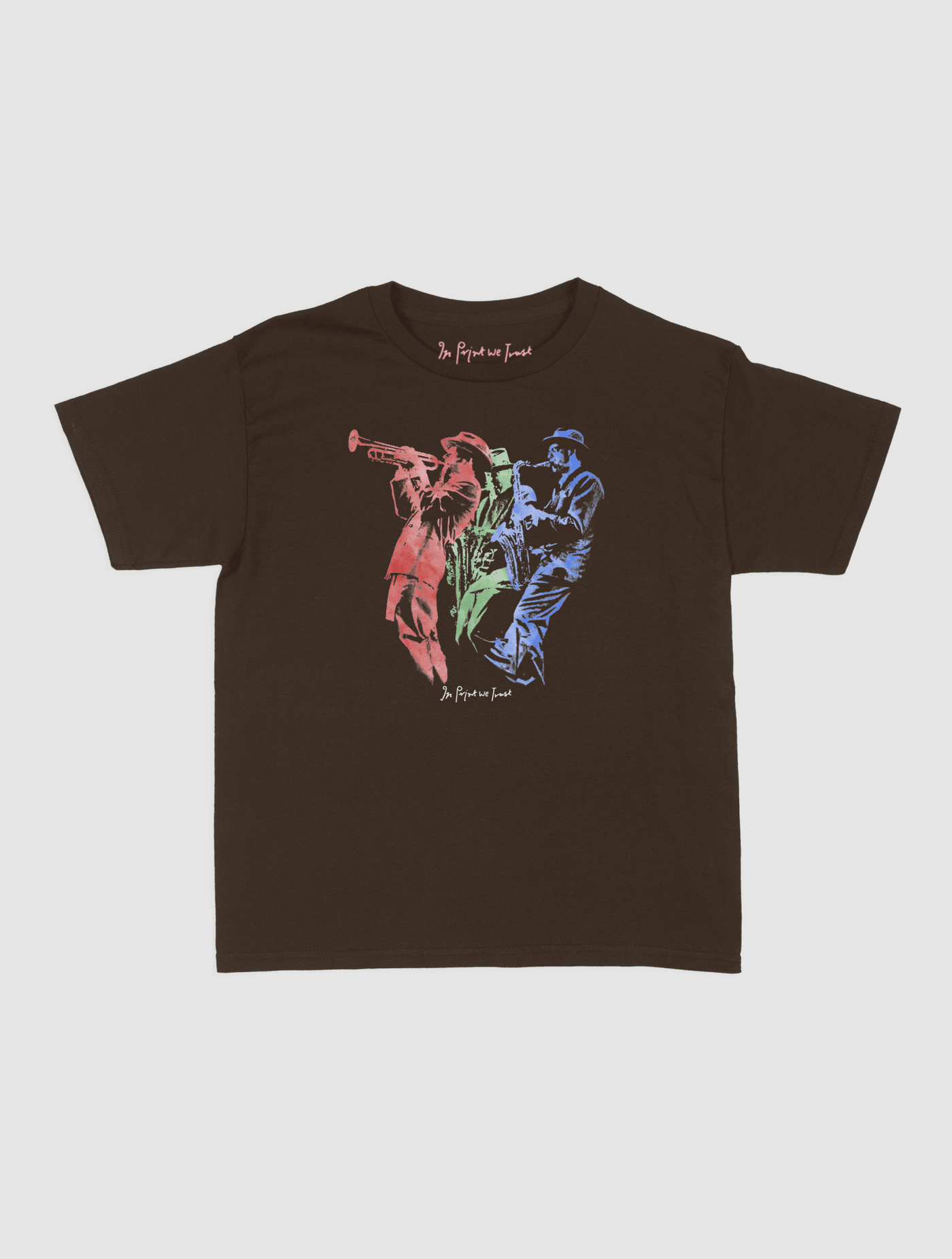 jazz band baby tee - In Print We Trust