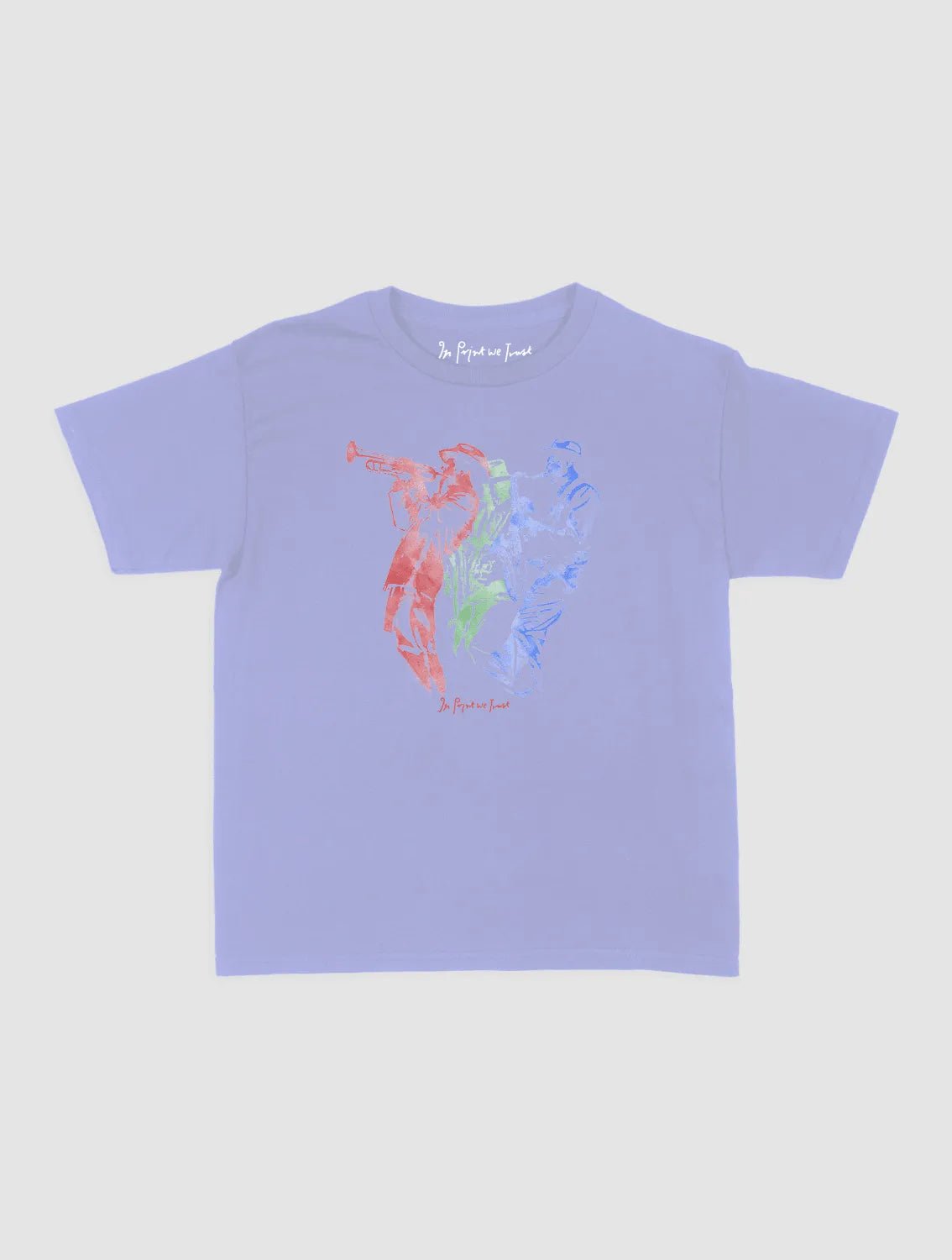 jazz band baby tee - In Print We Trust