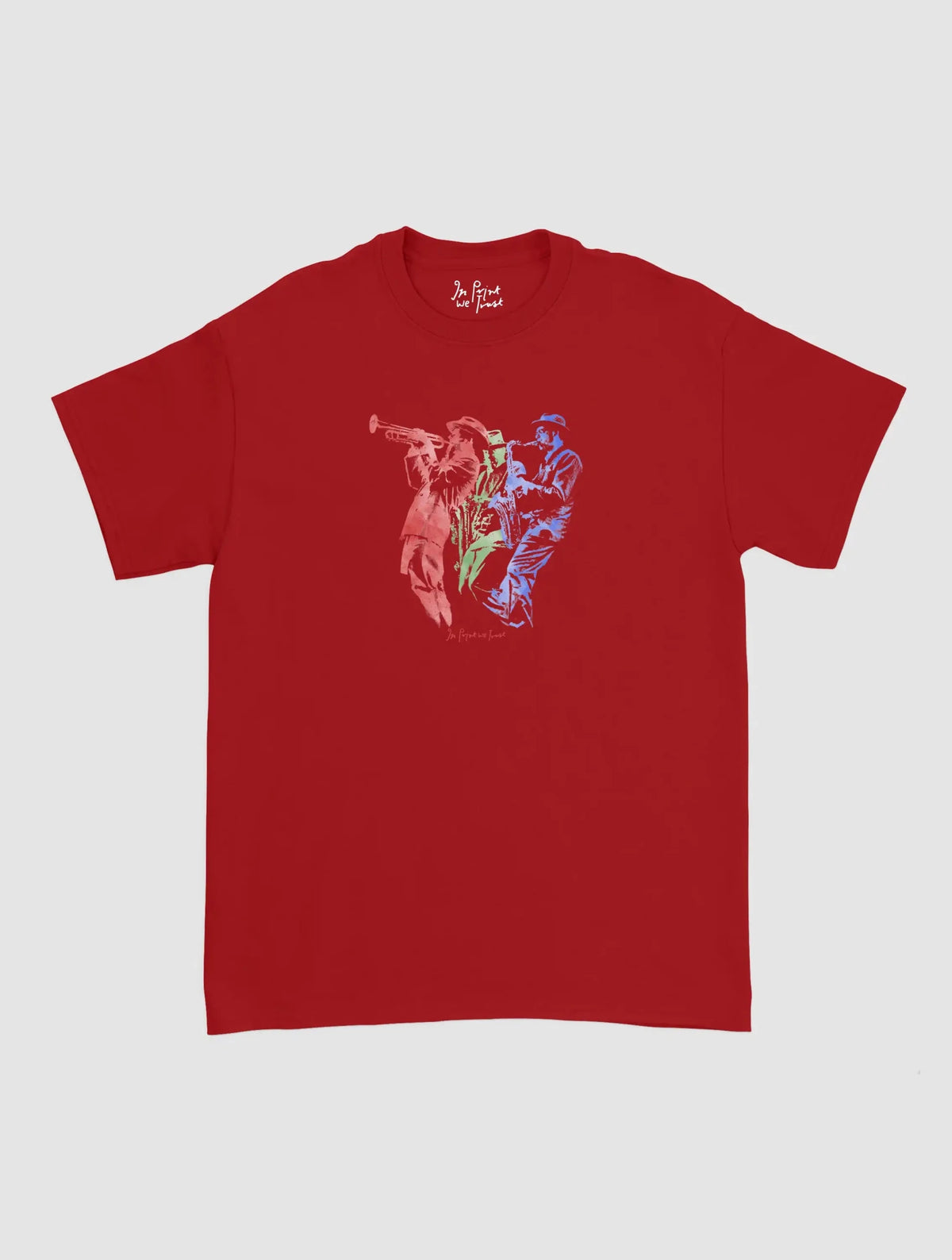 jazz band classic tee - In Print We Trust