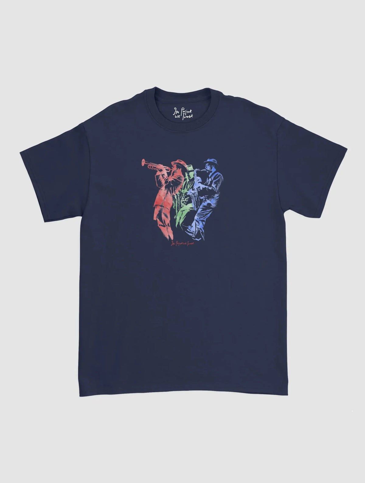 jazz band classic tee - In Print We Trust