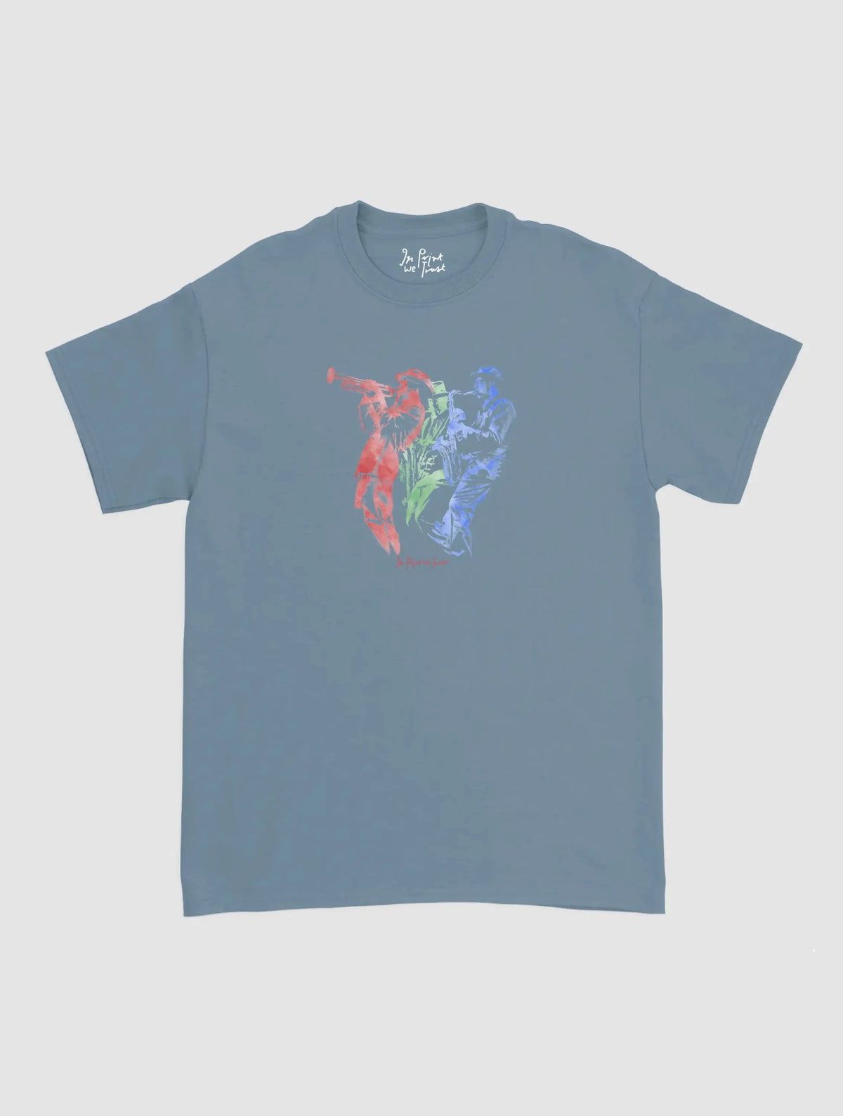 jazz band classic tee - In Print We Trust