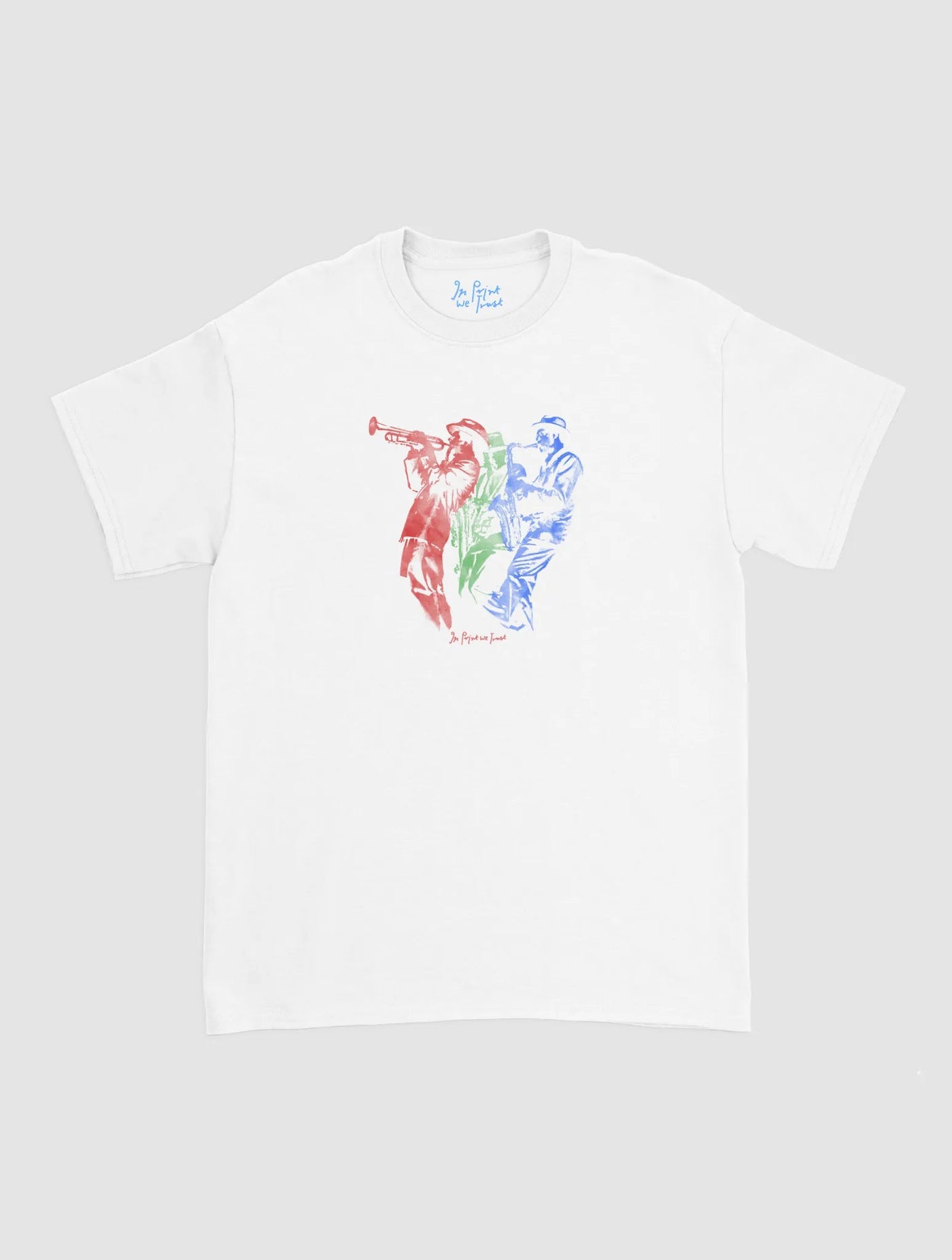 jazz band classic tee - In Print We Trust