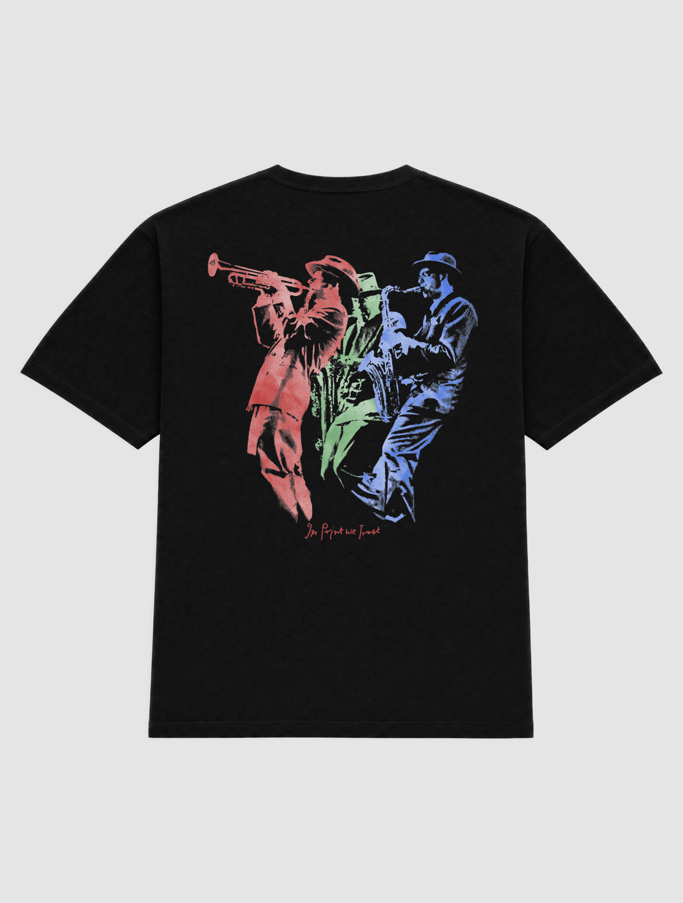 jazz band heavyweight tee - In Print We Trust