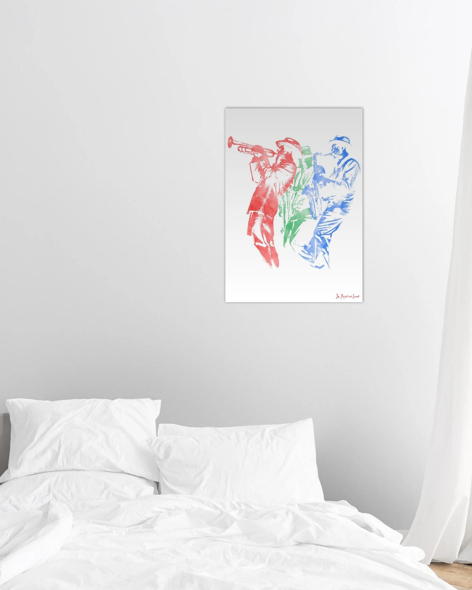 jazz band print - In Print We Trust