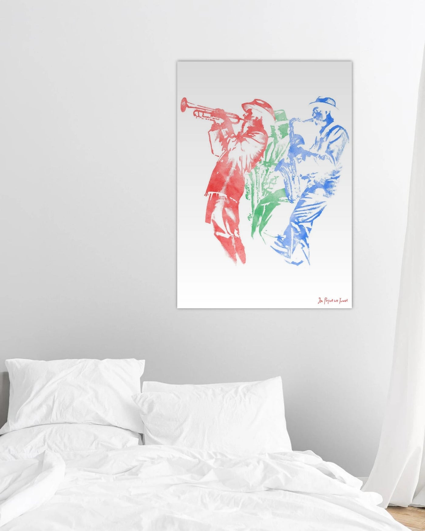jazz band print - In Print We Trust
