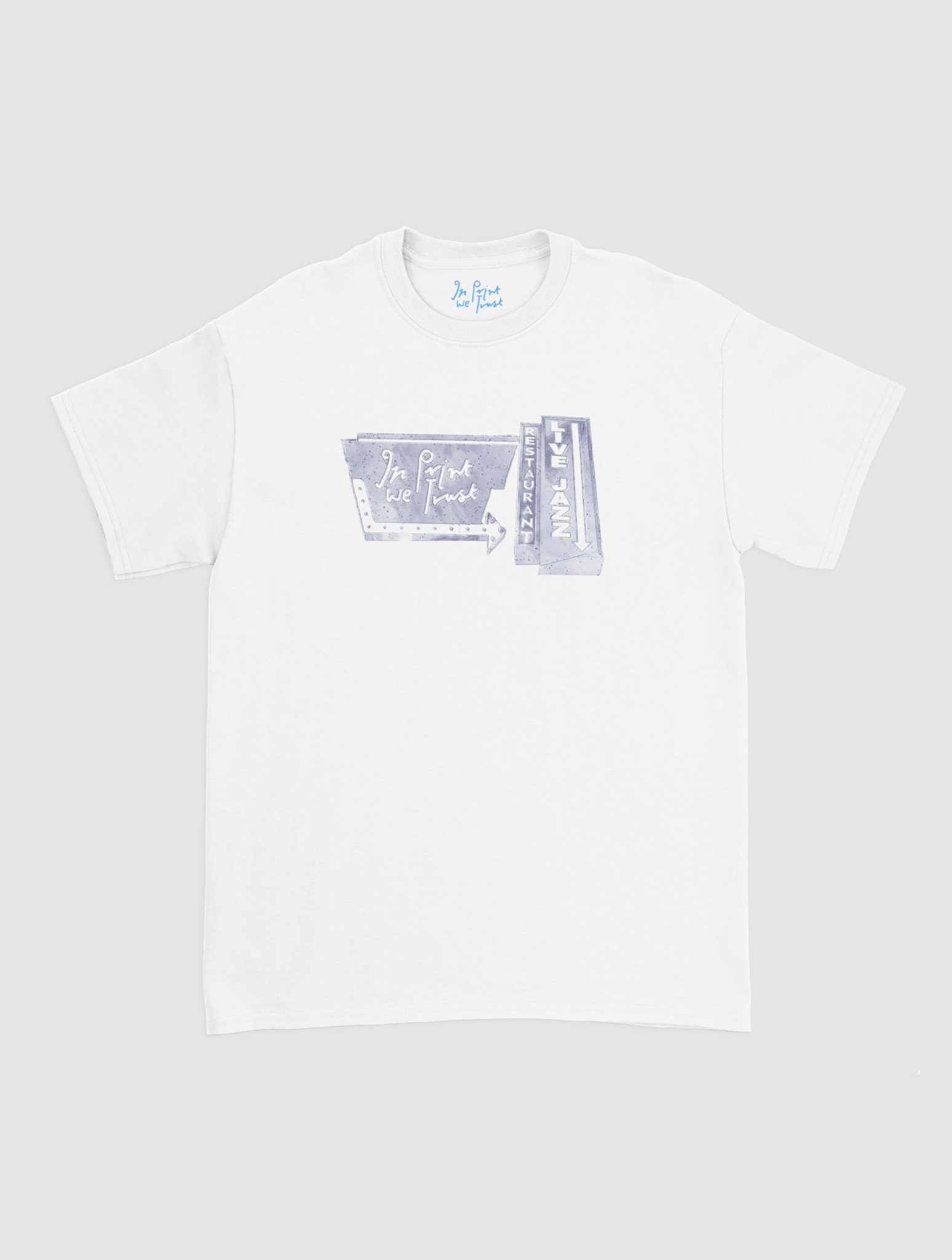 jazz club classic tee - In Print We Trust