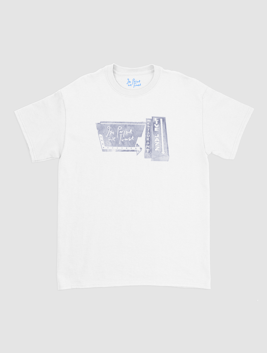 jazz club classic tee - In Print We Trust