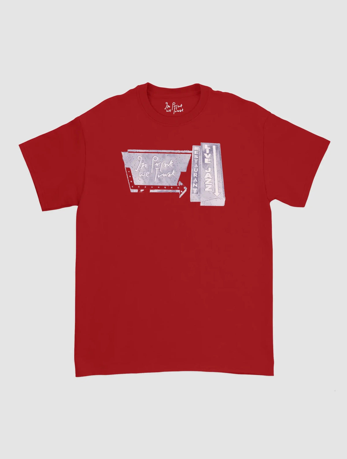 jazz club classic tee - In Print We Trust