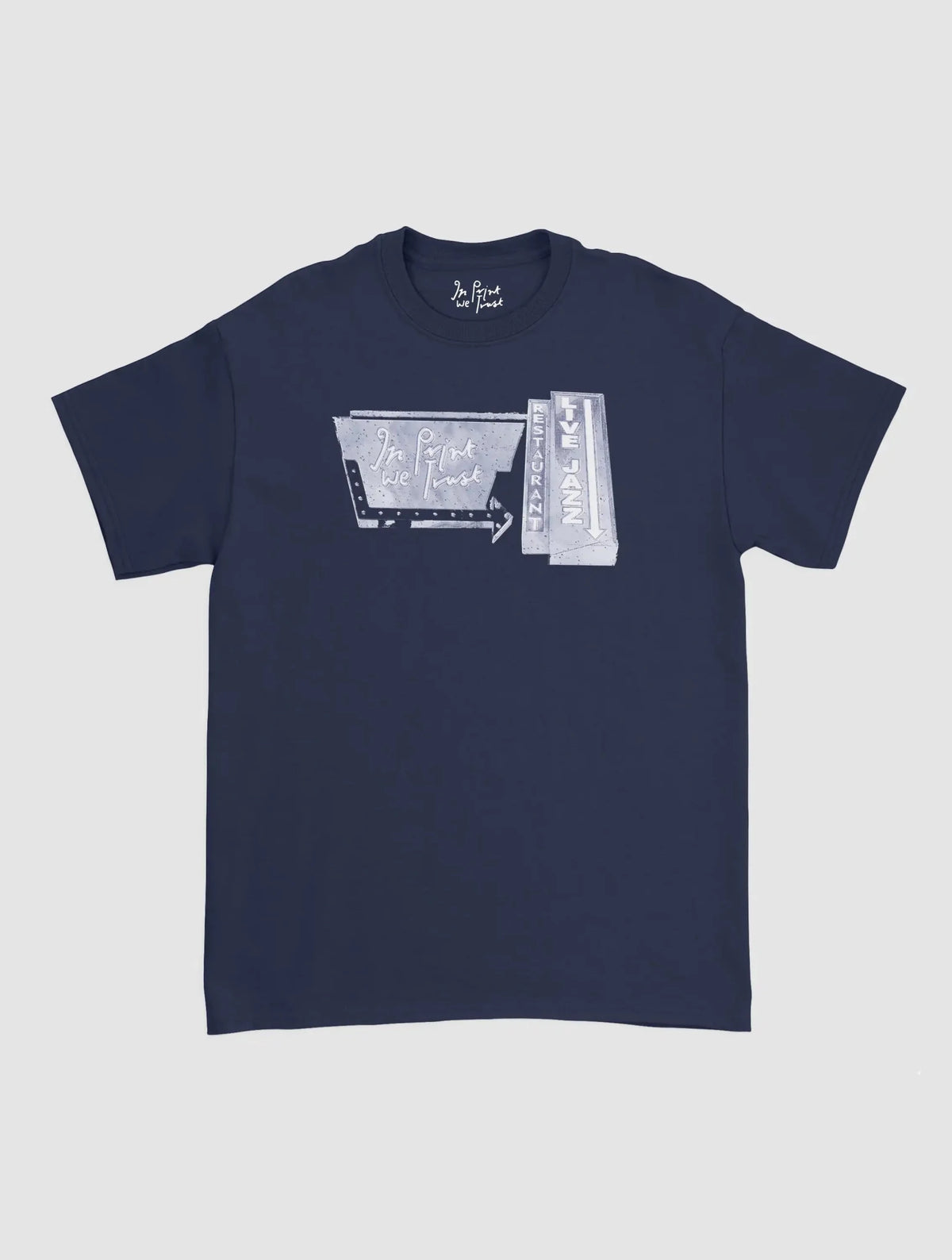 jazz club classic tee - In Print We Trust