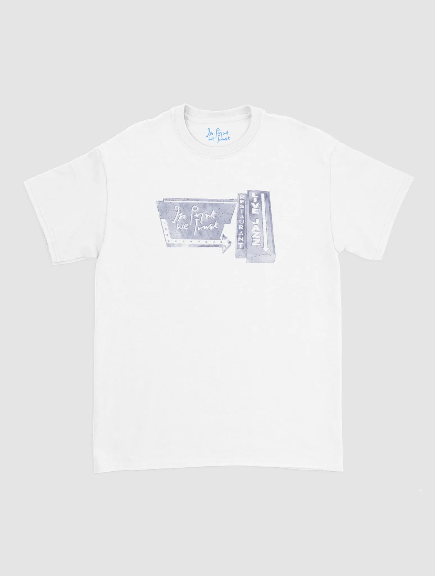 jazz club classic tee - In Print We Trust