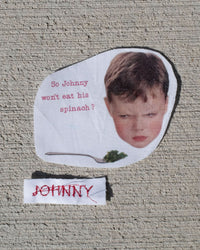 johnny baby tee - In Print We Trust