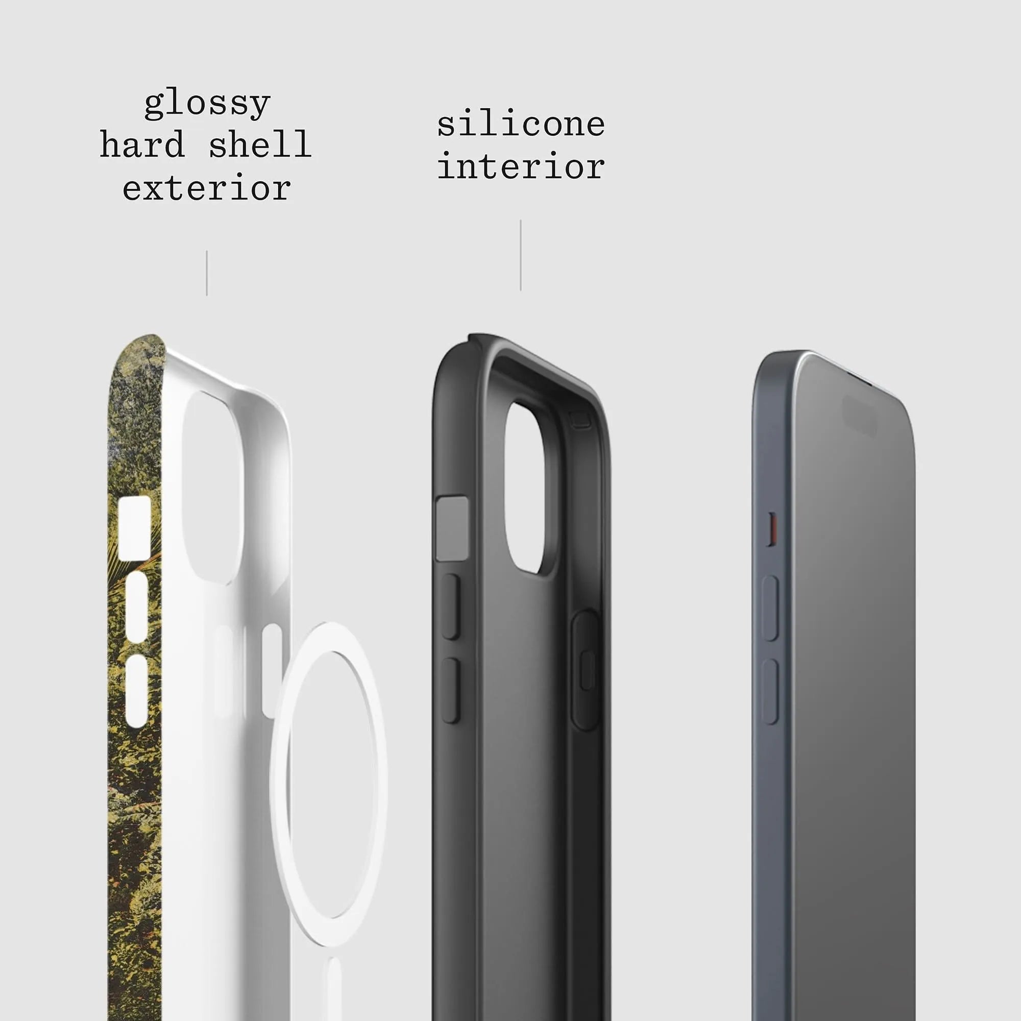 jungle tough iPhone case - In Print We Trust