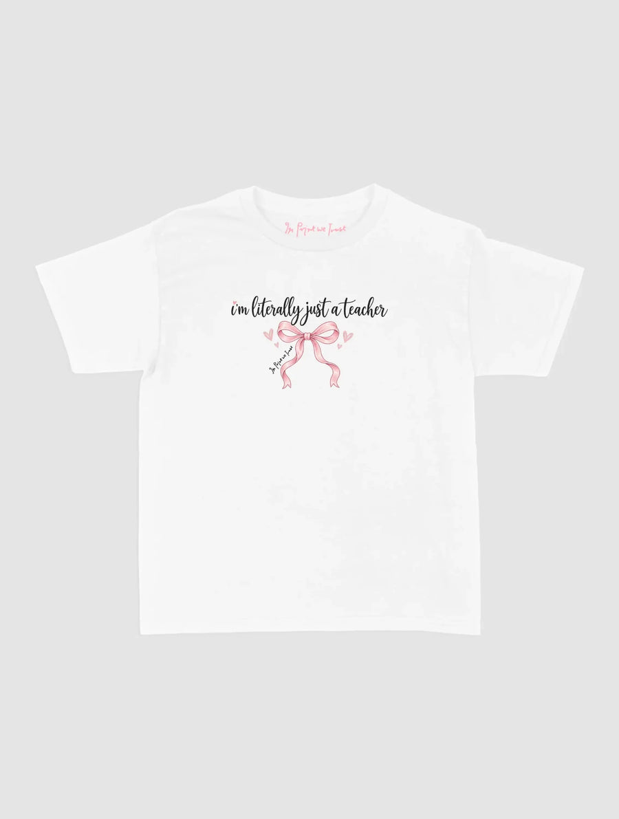 just a teacher - In Print We Trust